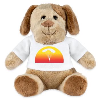 Adventurous Skydive Sunset - MiniFeet® Dog Helge - white - Front