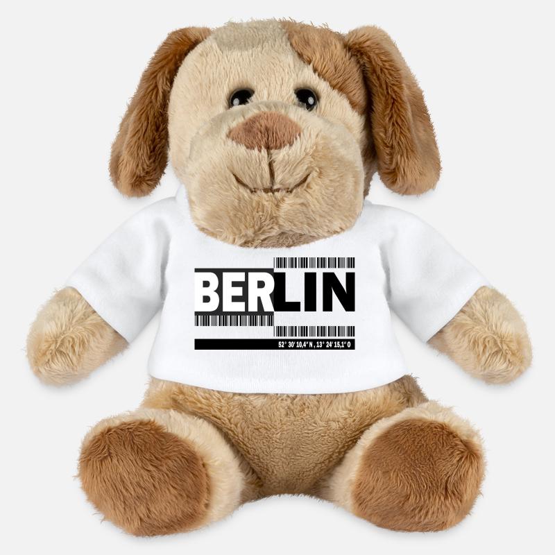BERLIN - Barcode - MiniFeet® Hund Helge - Weiß