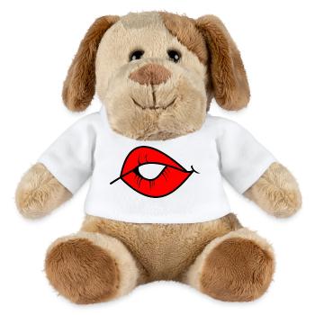 anniversary. Anniversary Decade. humor. funny - MiniFeet® Dog Helge - white - Front