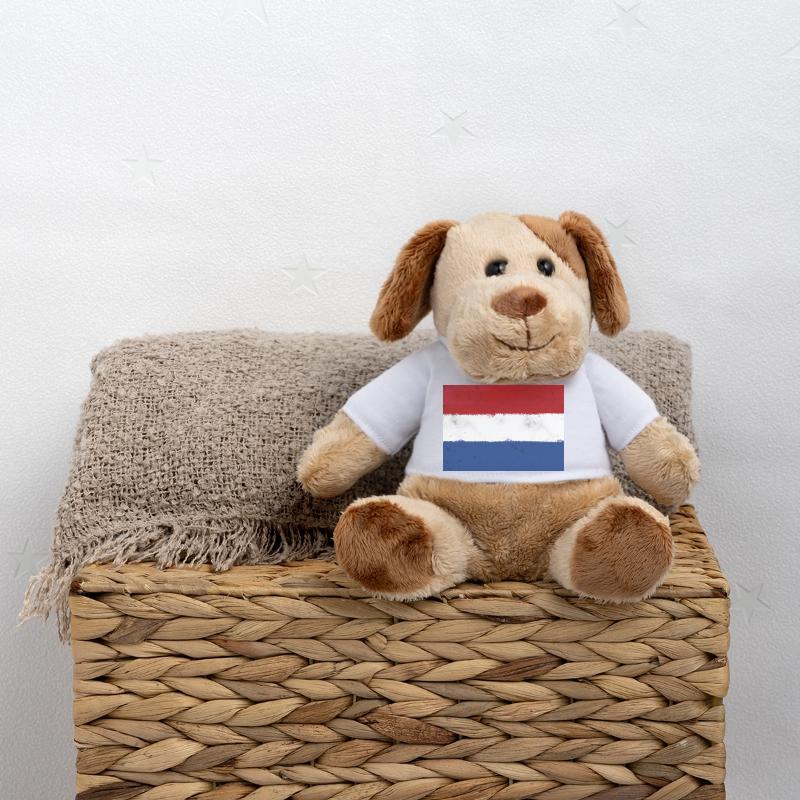 Drapeau des Pays-Bas - Pays-Bas Chien en peluche Helge MiniFeet®