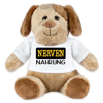 NERVENNAHRUNG - MiniFeet® Hund Helge - Weiß - Vorne