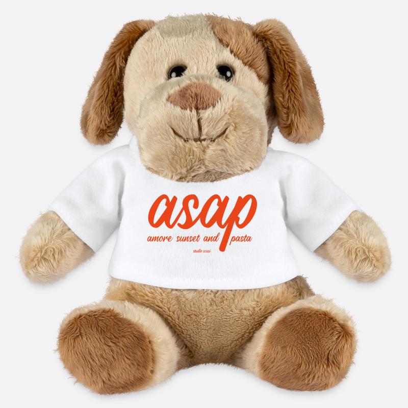 ASAP - Amore Sunset and Pasta - MiniFeet® Hund Helge - Weiß