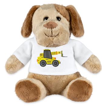 Teleskopischer Hadler - MiniFeet® Hund Helge - Weiß - Vorne