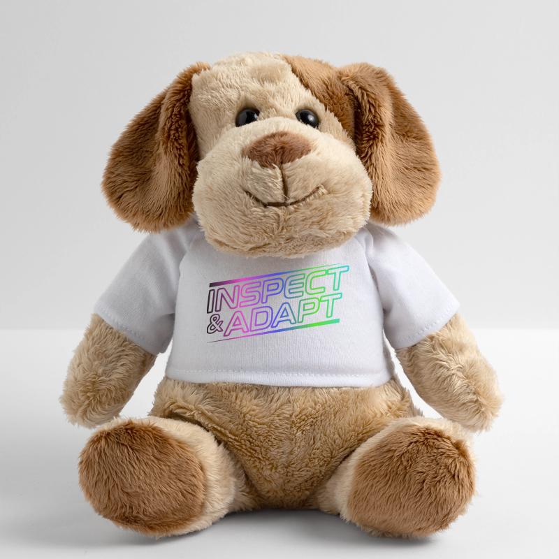 Inspecter & Adapter, Agile Coach Scrum Mug Chien en peluche Helge MiniFeet®