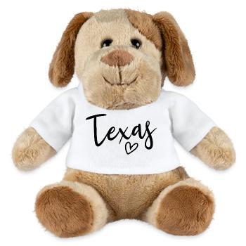 Texas Heart Women's Love Texas - MiniFeet® Hund Helge - Weiß - Vorne