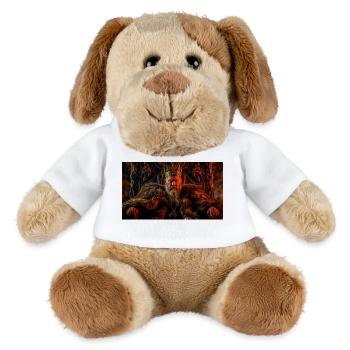 Der alte Beowulf herrscht als weiser König in der nordischen Saga - MiniFeet® Hund Helge - Weiß - Vorne
