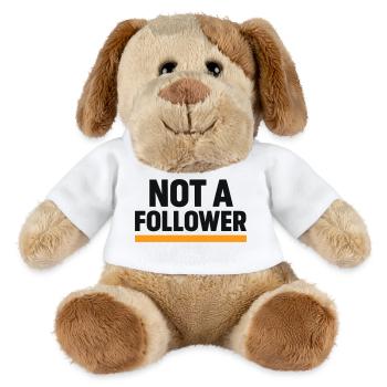 Ne Pas Suivre Le Groupe Style Anticonformiste - Chien en peluche Helge MiniFeet® - blanc - Devant