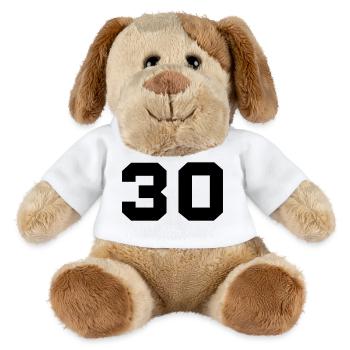 30 - MiniFeet® Dog Helge - white - Front
