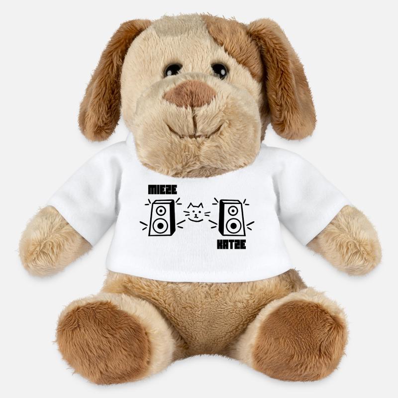 Kitty Cat Rave Techno - MiniFeet® Dog Helge - white
