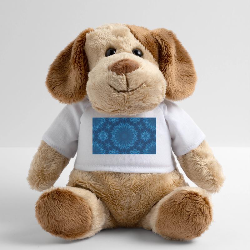 Blue Ocean Mandala Pattern – Abstract Water Kaleid MiniFeet® Dog Helge