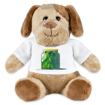 tannenglas - MiniFeet® Hund Helge - Weiß - Vorne