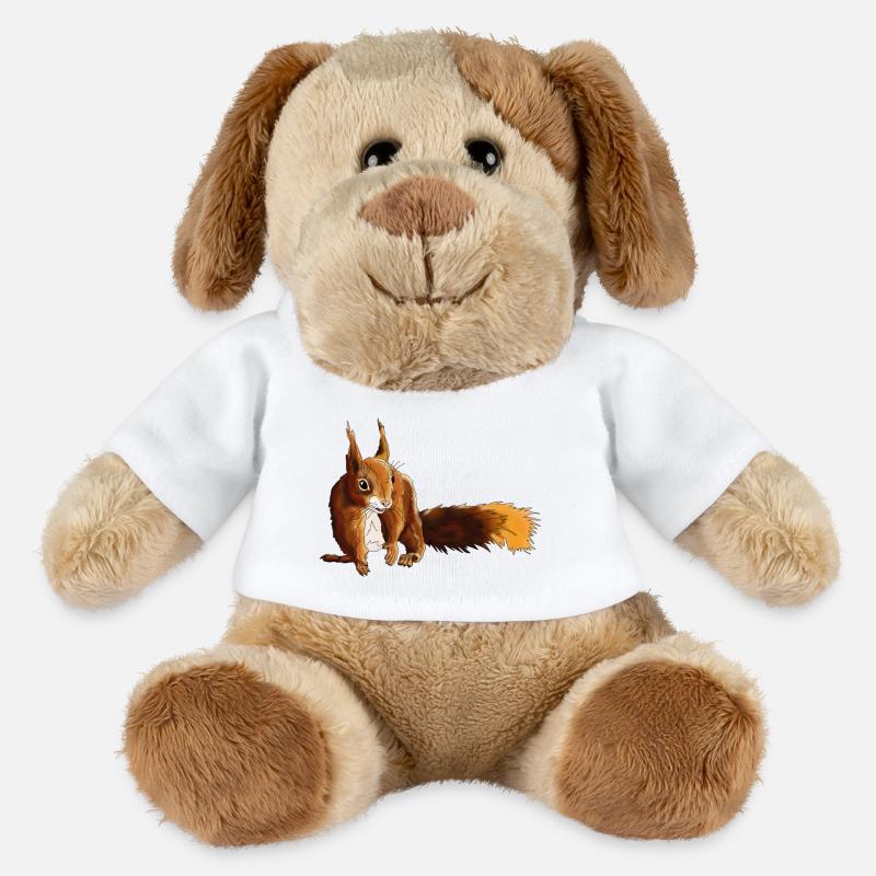 Eichhörnchen 5 - MiniFeet® Hund Helge - Weiß