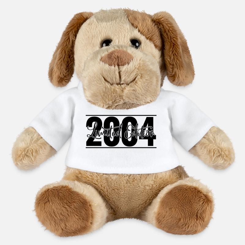 Limited edition 2004 - Geburtstag Geschenk - MiniFeet® Hund Helge - Weiß