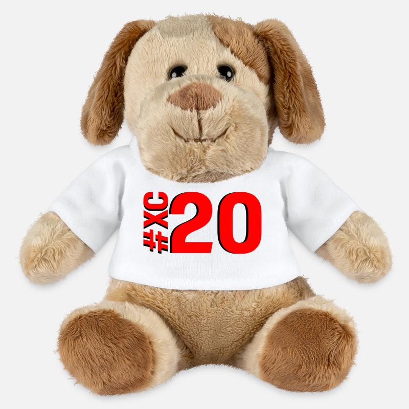 XC20 - Chien en peluche Helge MiniFeet® - blanc