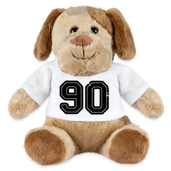 90 - MiniFeet® Dog Helge - white - Front