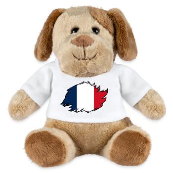 French French France - MiniFeet® Dog Helge - white - Front
