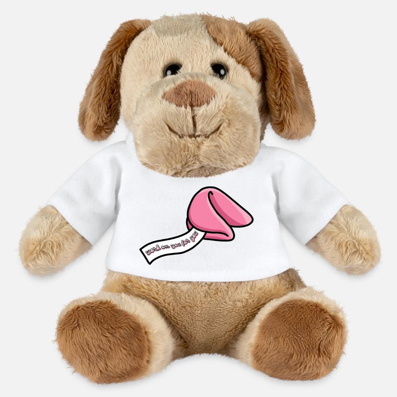 Fortune cookie - MiniFeet® Dog Helge - white