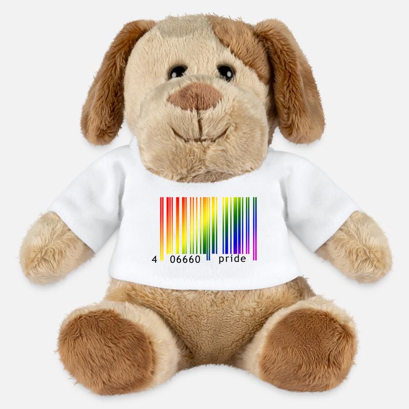 Devil Rainbow Pride - MiniFeet® Hund Helge - Weiß