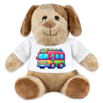Bus - MiniFeet® Hund Helge - Weiß - Vorne