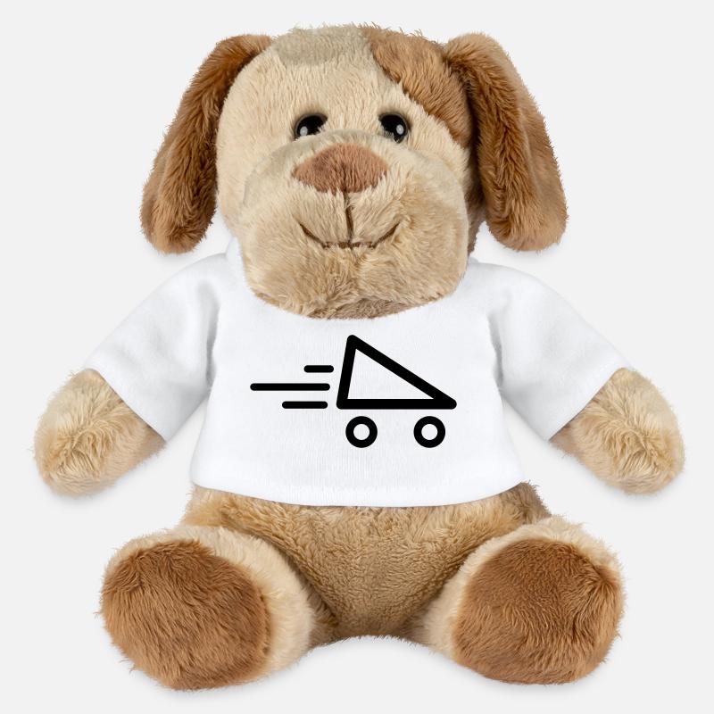 Speed Skate Rollerskate - MiniFeet® Dog Helge - white