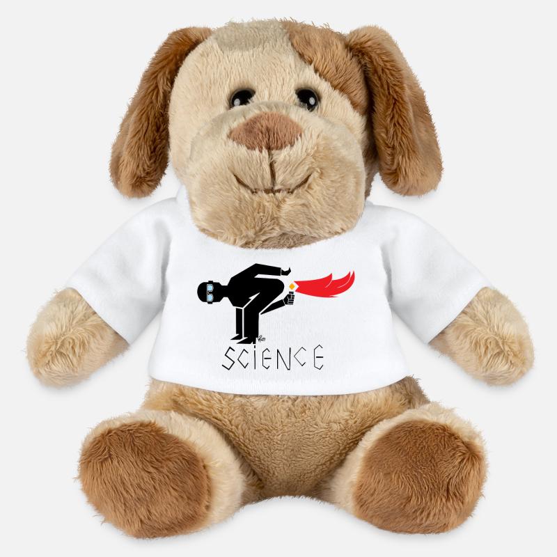 Science - MiniFeet® Dog Helge - white