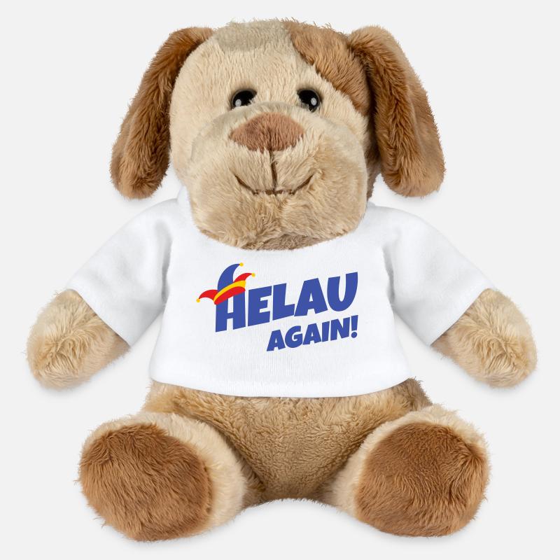 Helau again – Fasching Stil - MiniFeet® Hund Helge - Weiß