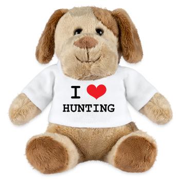 I Love Hunting - Hunting - MiniFeet® Dog Helge - white - Front