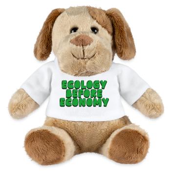 ecology before economy - MiniFeet® Dog Helge - white - Front