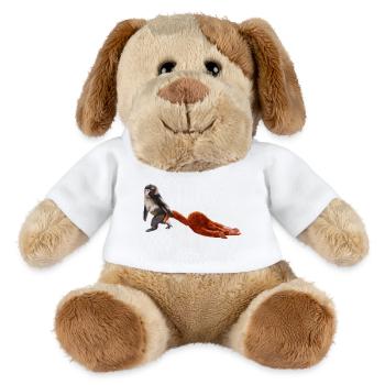 Punch - das kleine Äffchen - MiniFeet® Hund Helge - Weiß - Vorne