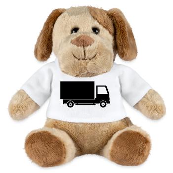 Delivery Box Truck - MiniFeet® Dog Helge - white - Front