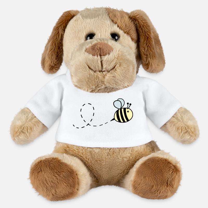 Hummel pastell fliegend - MiniFeet® Hund Helge - Weiß