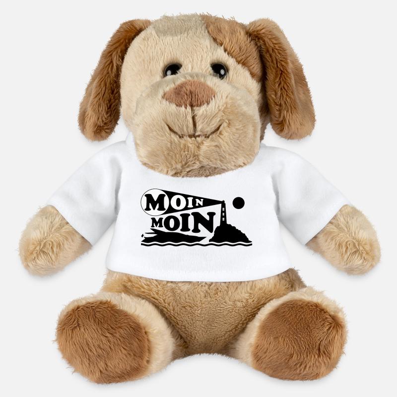 MOIN MOIN - MiniFeet® Hund Helge - Weiß