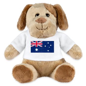 Australien - MiniFeet® Hund Helge - Weiß - Vorne