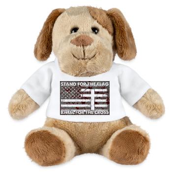 Armee Krieg Militär Uniform Truppe Soldat Tarnung - MiniFeet® Hund Helge - Weiß - Vorne