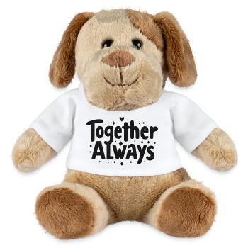 Together Always - MiniFeet® Dog Helge - white - Front