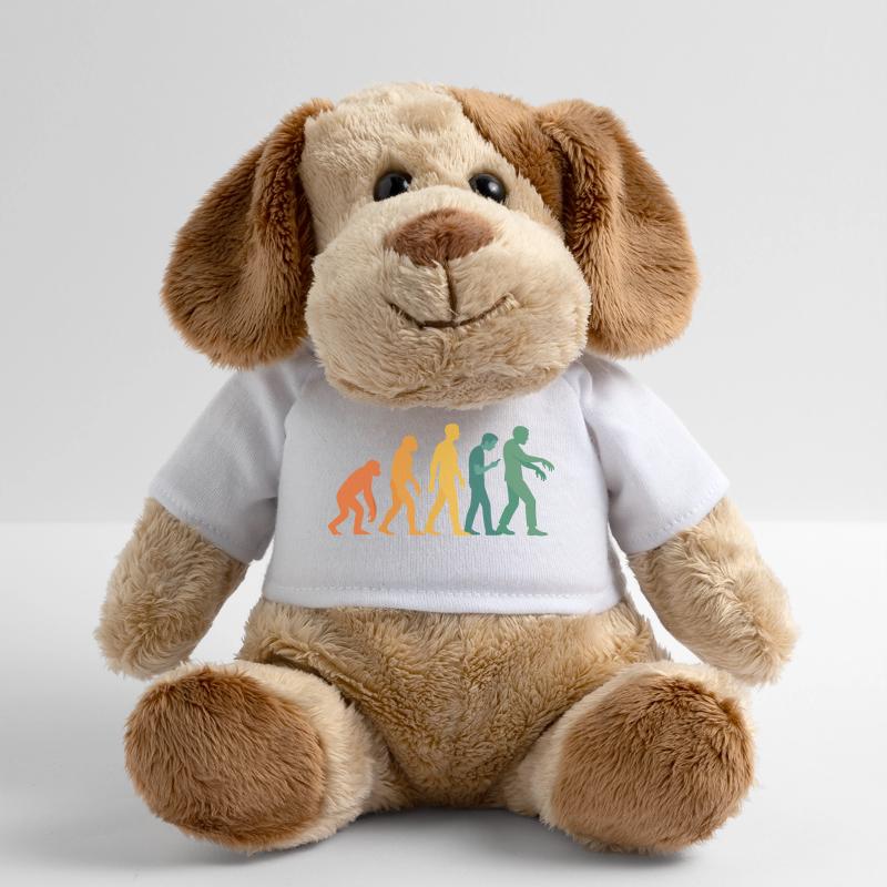 Evolution Silhouette Farbverlauf MiniFeet® Hund Helge