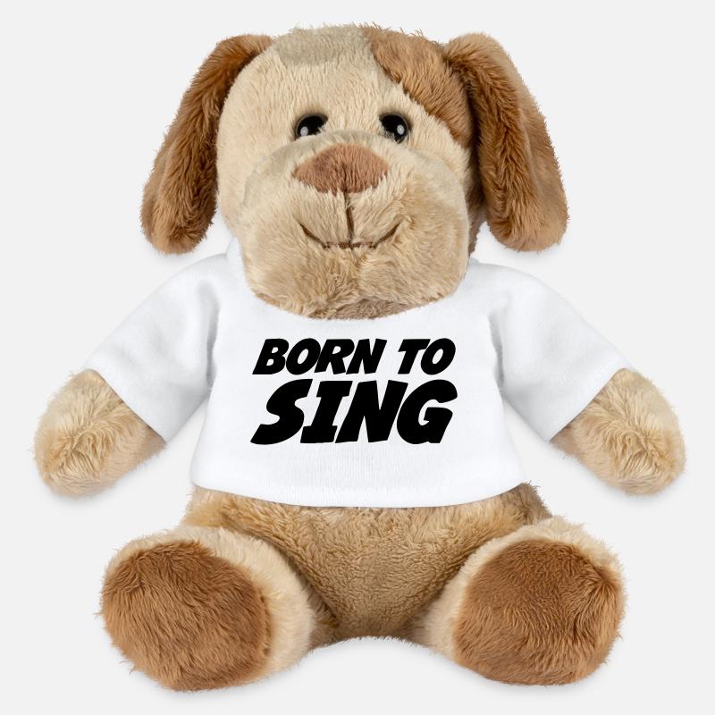 Born to Sing - MiniFeet® Dog Helge - white