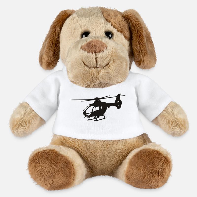 EC-135 - Helicopter - MiniFeet® Dog Helge - white