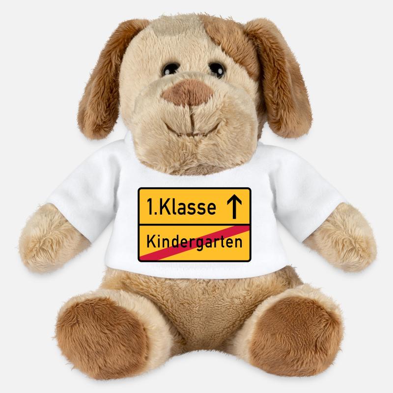 erste klasse - MiniFeet® Hund Helge - Weiß