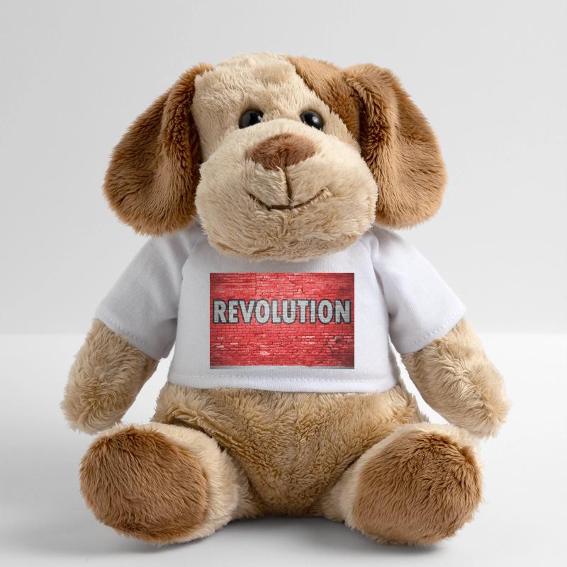 Revolution Brick Wall Graffiti MiniFeet® Dog Helge