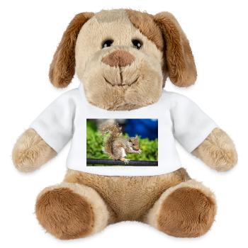 Essen Grauhörnchen Grauhörnchen Sciurus carolin - MiniFeet® Hund Helge - Weiß - Vorne