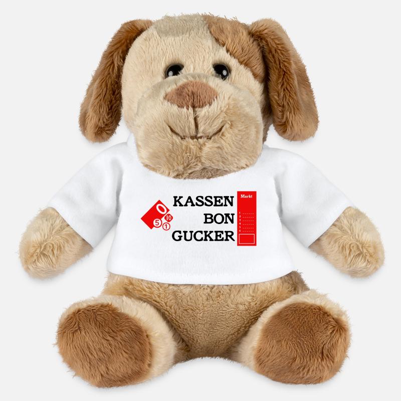 Kassenbongucker - MiniFeet® Hund Helge - Weiß