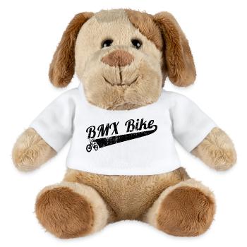 Vélo BMX - Chien en peluche Helge MiniFeet® - blanc - Devant