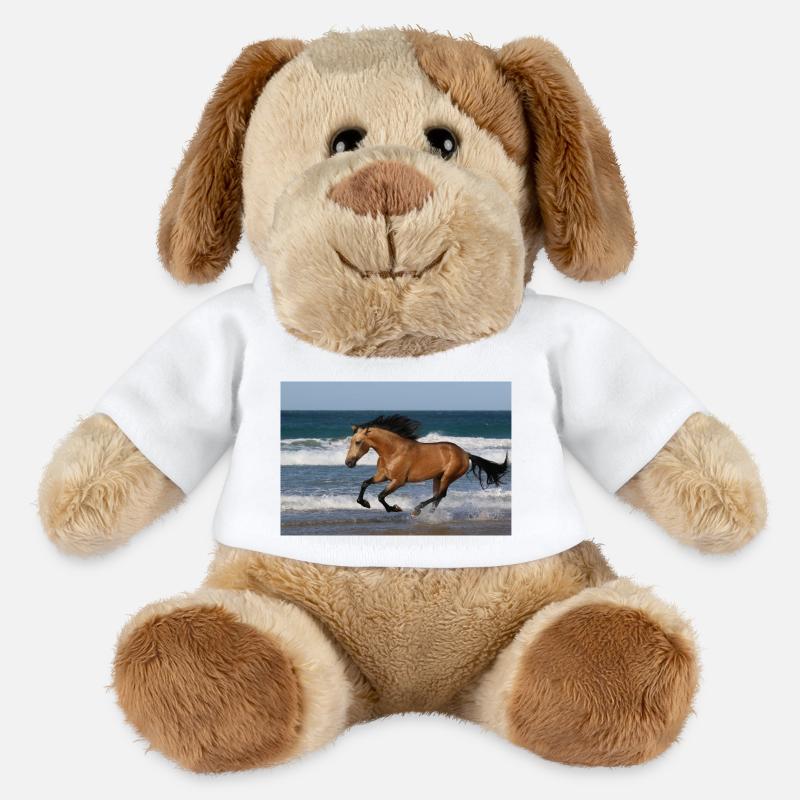 Pferde, Isibat - MiniFeet® Hund Helge - Weiß