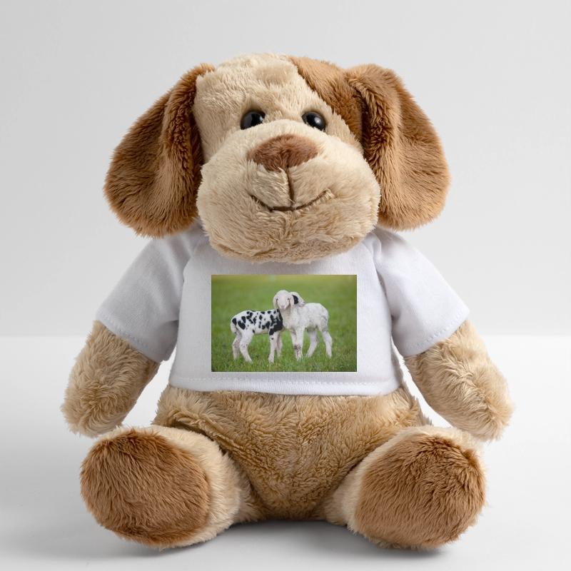 Agneaux Noir et Blanc Chien en peluche Helge MiniFeet®