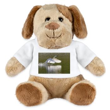 Swan landing - MiniFeet® Dog Helge - white - Front