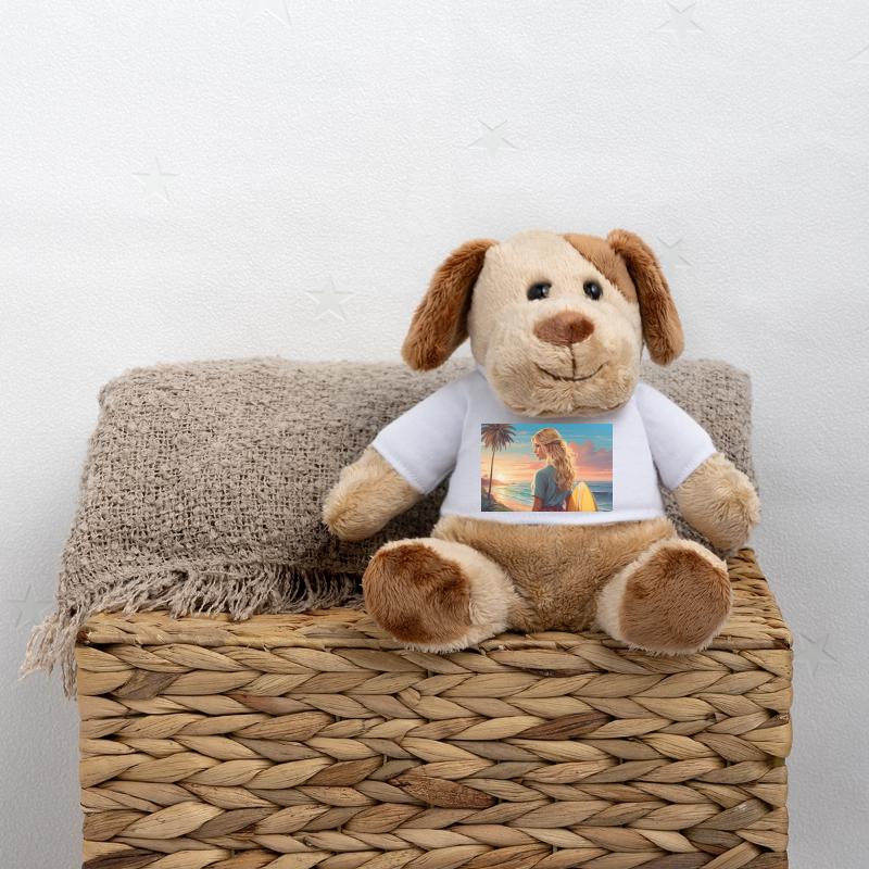 Fille surfeuse Chien en peluche Helge MiniFeet®