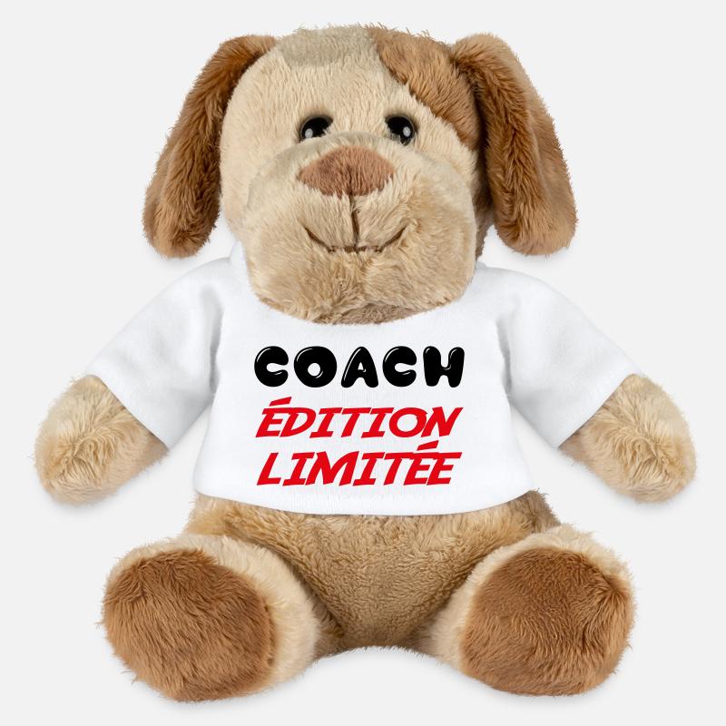 COACH édition limitée - Chien en peluche Helge MiniFeet® - blanc