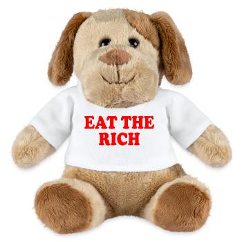 Eat the rich - MiniFeet® Hund Helge - Weiß - Vorne