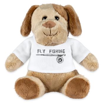 Fly fishing - MiniFeet® Hund Helge - Weiß - Vorne